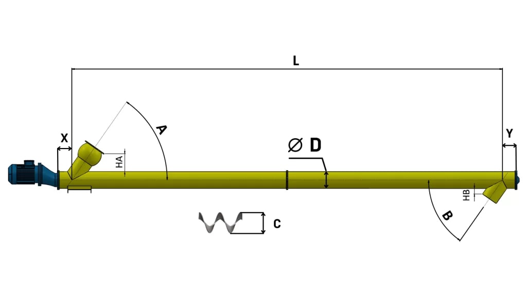 Cement Screw Conveyor